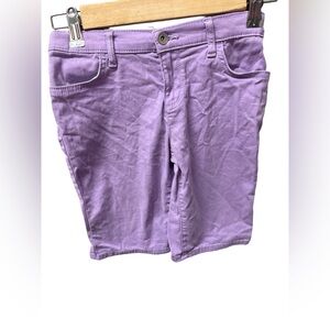 Children's Place Girls Size 10 Light Purple Denim Shorts